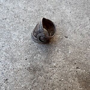 Vintage Native American 925 Sterling Silver Engraved Women’s Size 7.5”